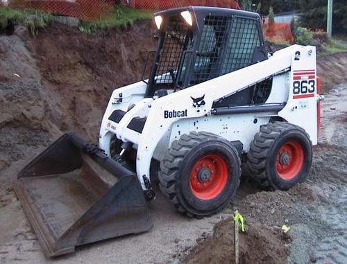 Bobcat 863 Vehicle